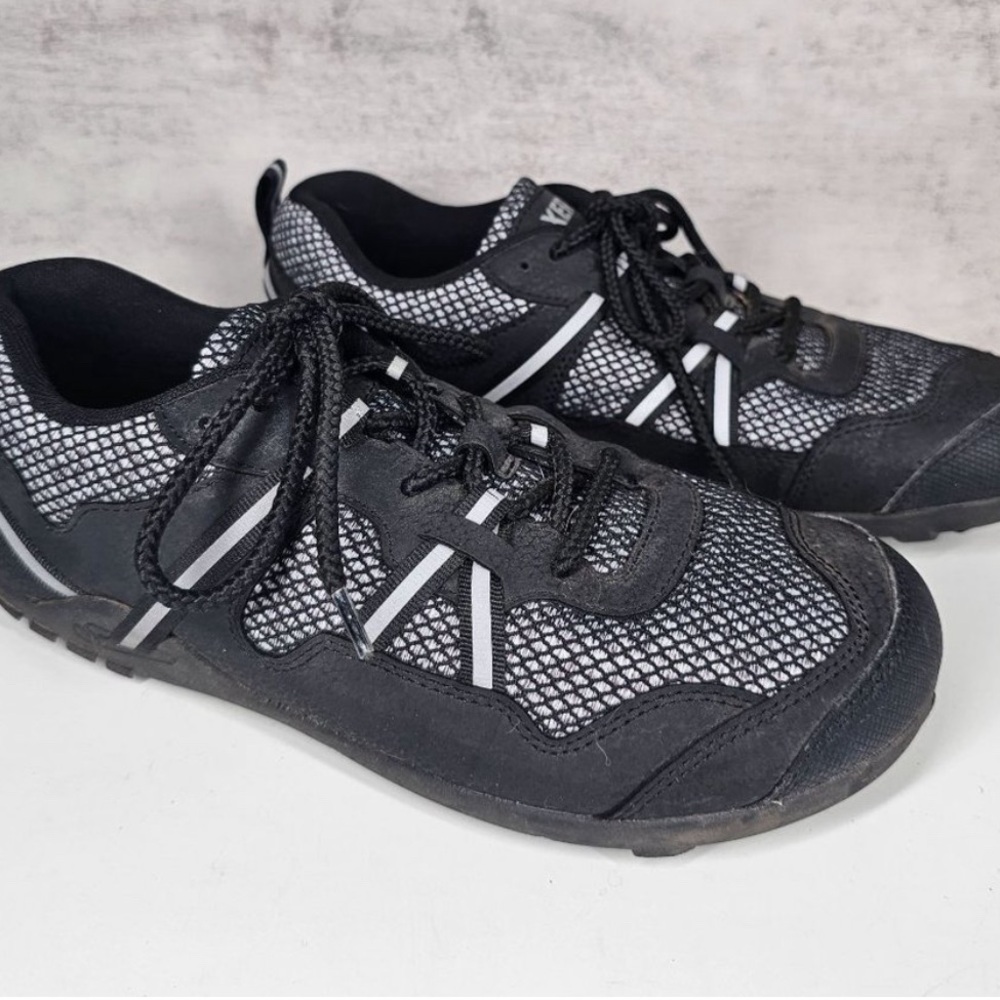 Xero Shoes Barefoot TerraFlex Trail Sneaker Black Lace Up Women's Size 9